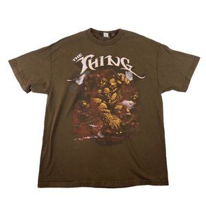 Marvel Mad Engine The Thing Brown T Shirt Comic Book Mens XL Fantastic Four